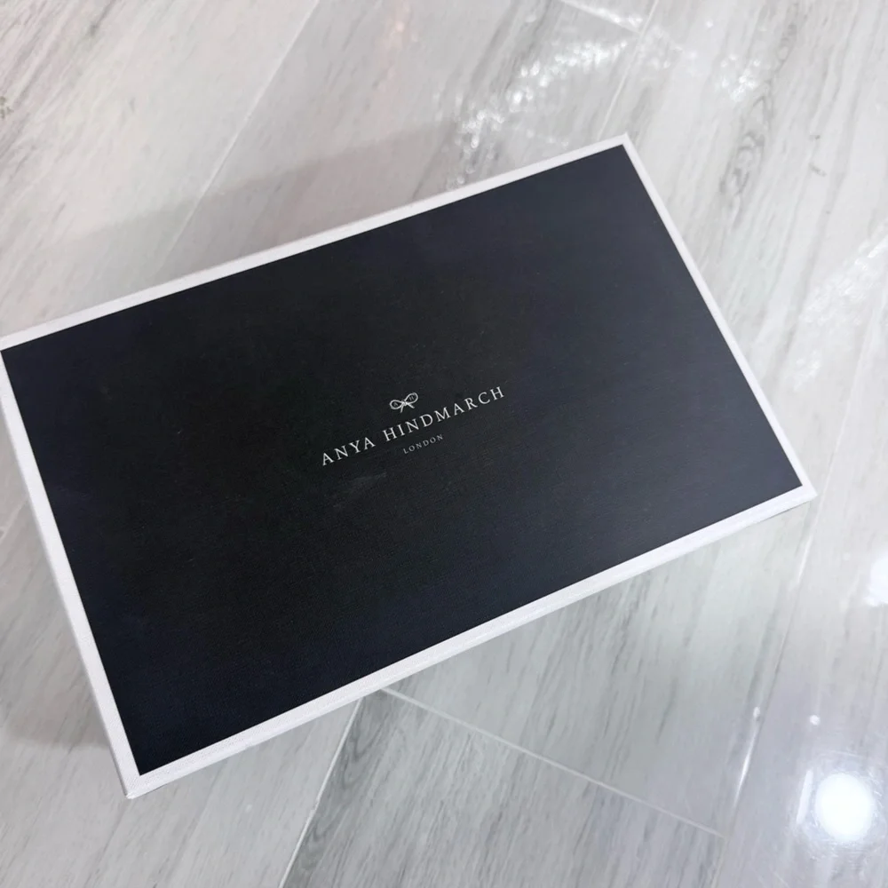 $600 Anya Hindmarch Espadrilles Smiley in Neon Yellow Tumbled Calf Size 38 8 - Picture 7 of 7